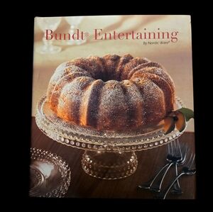 "5/$25" Bundt Entertaining By Nordic Ware Hardcover Cookbook
